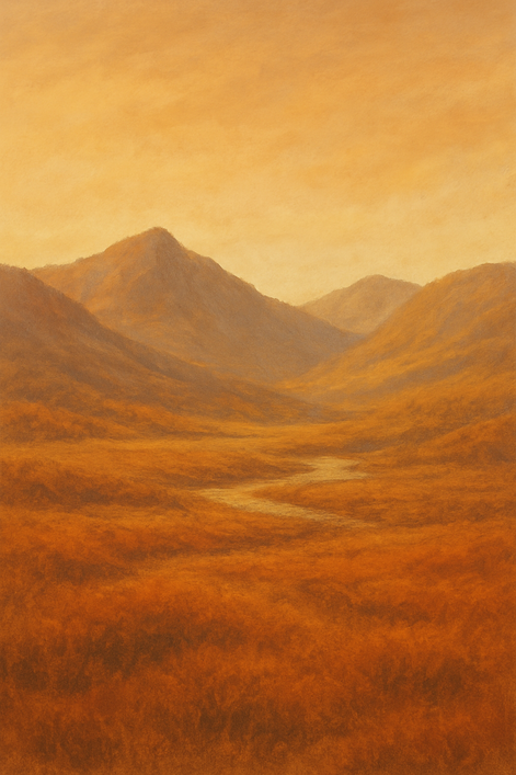 Høstfjell (50x70cm)