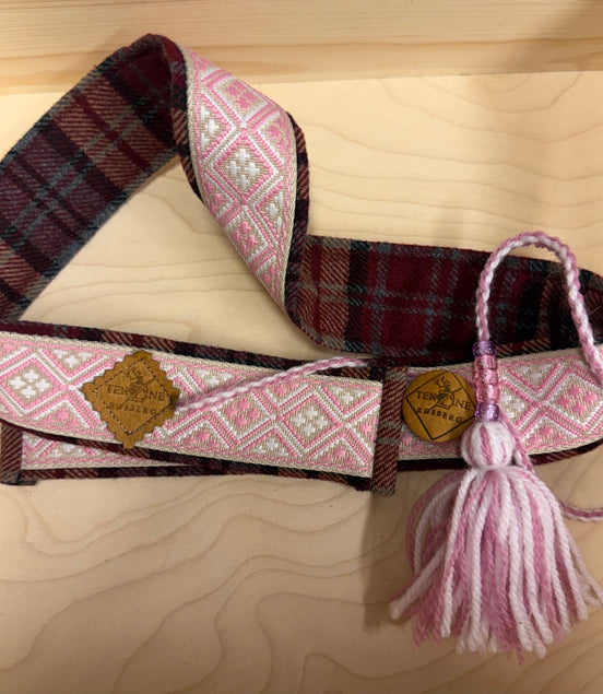 Belte i rosa (ungdom Xs/S)