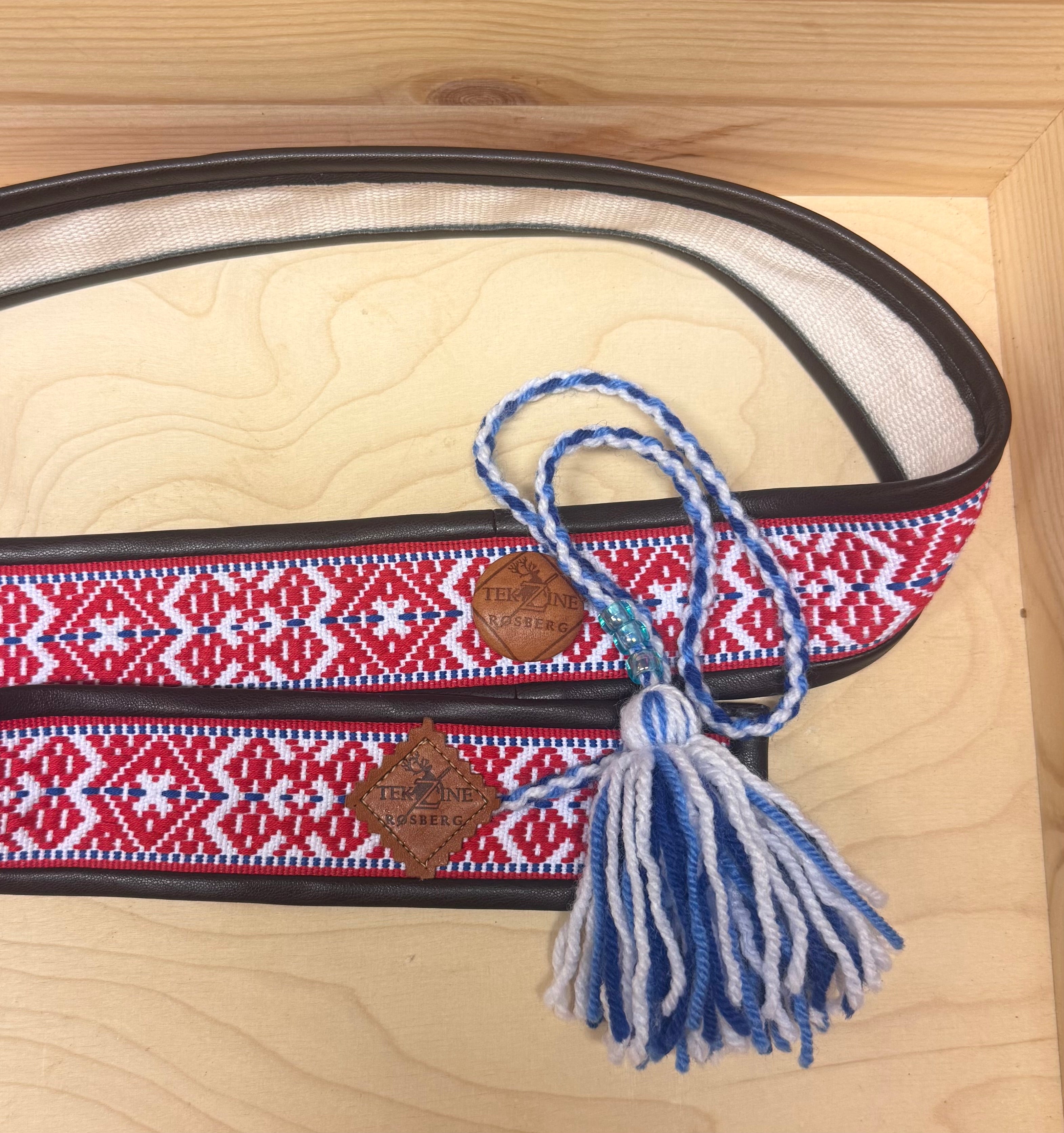 Skinnbelte tradisjonelt (voksen størrelse) 87-102 cm