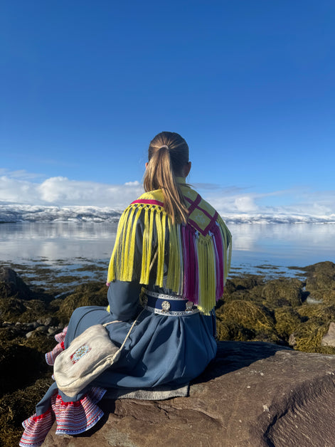 Silkesjal gul - utsolgt