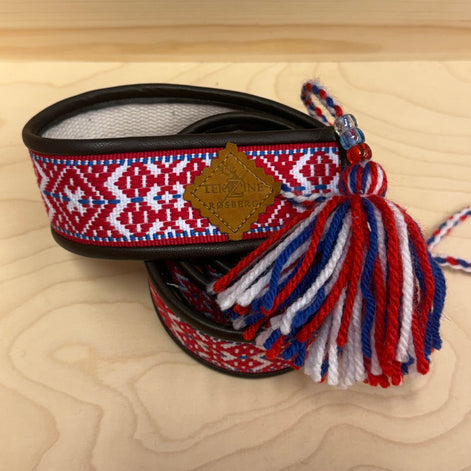 Skinnbelte voksen (L,Xl)