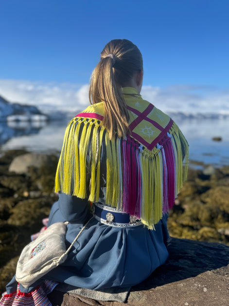 Silkesjal gul - utsolgt