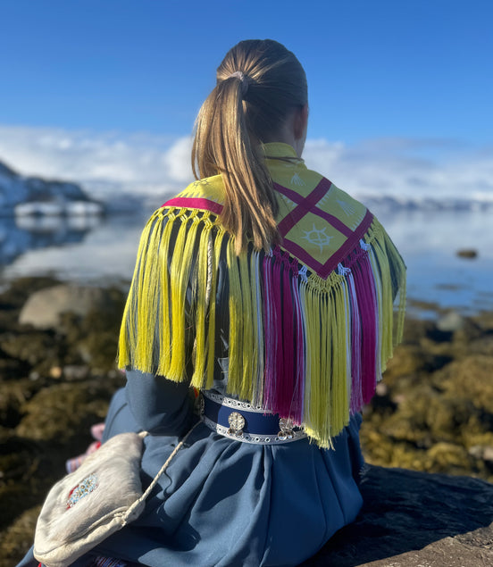 Silkesjal gul - utsolgt