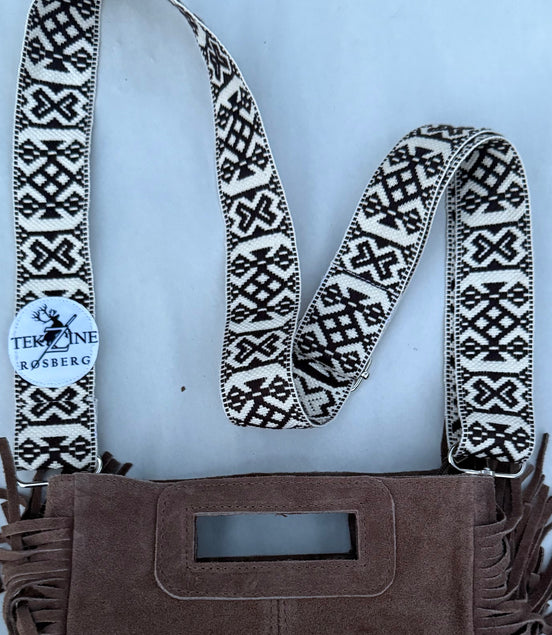 Skinnveske brun - utsolgt