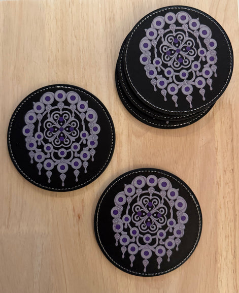 Koppunderlag sort - utsolgt