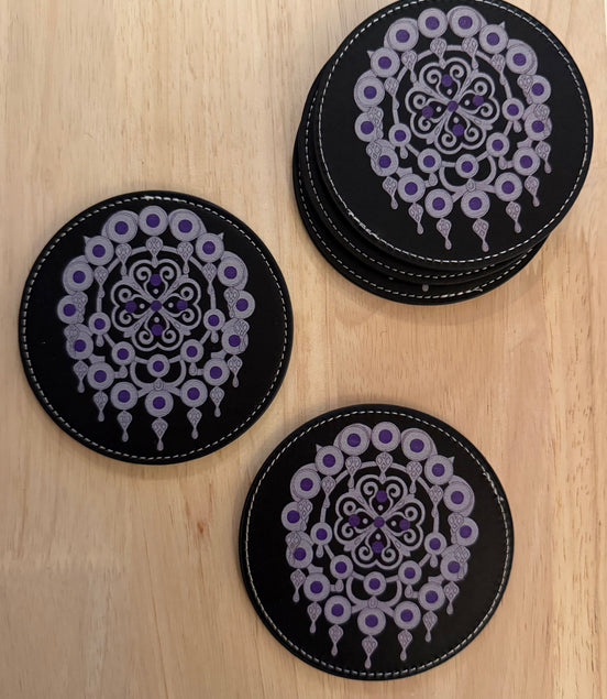 Koppunderlag sort - utsolgt