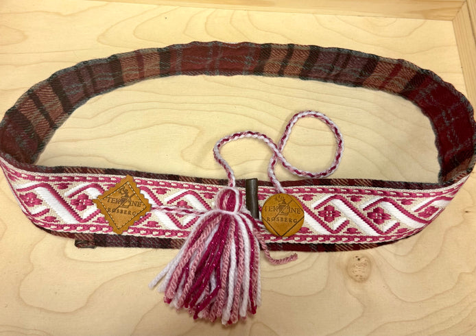 Belte rosa voksen/ungdom (75-86 cm)