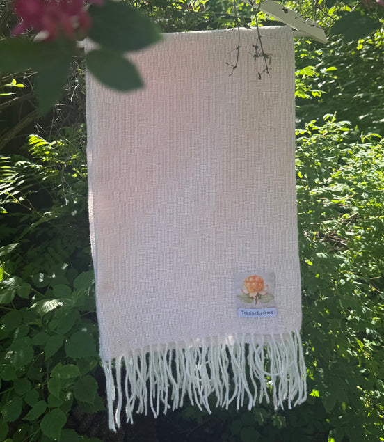 Ullsjal lys sommer rosa