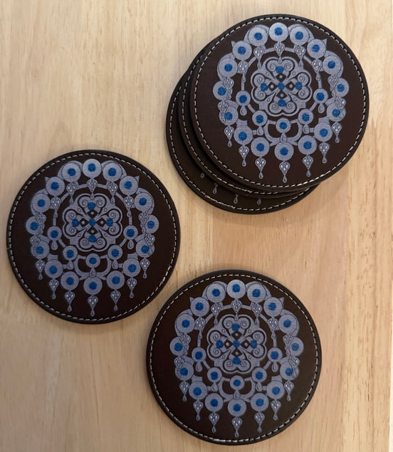 Koppunderlag brun - utsolgt