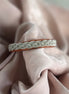 Tinntråd armbånd lysebrun