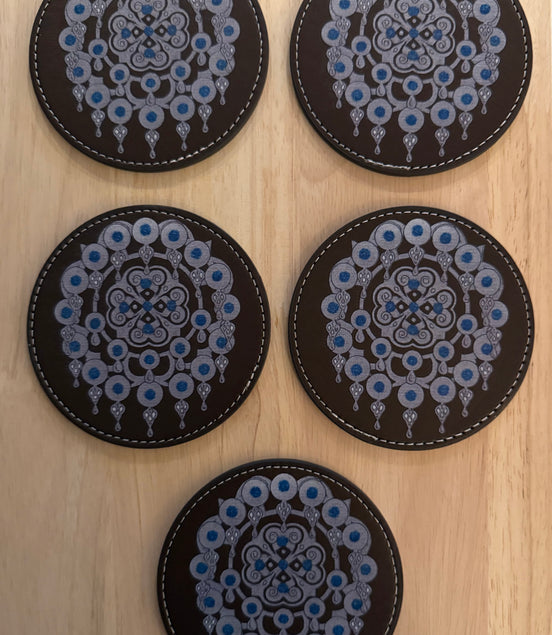 Koppunderlag brun - utsolgt