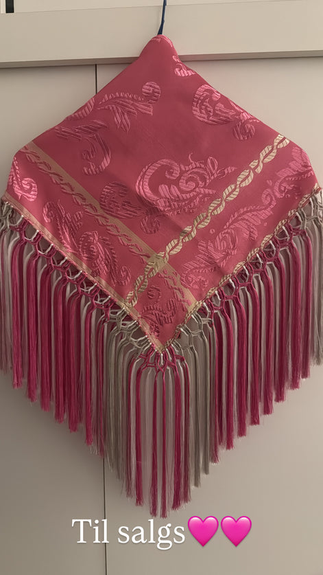 Silkesjal rosa - utsolgt