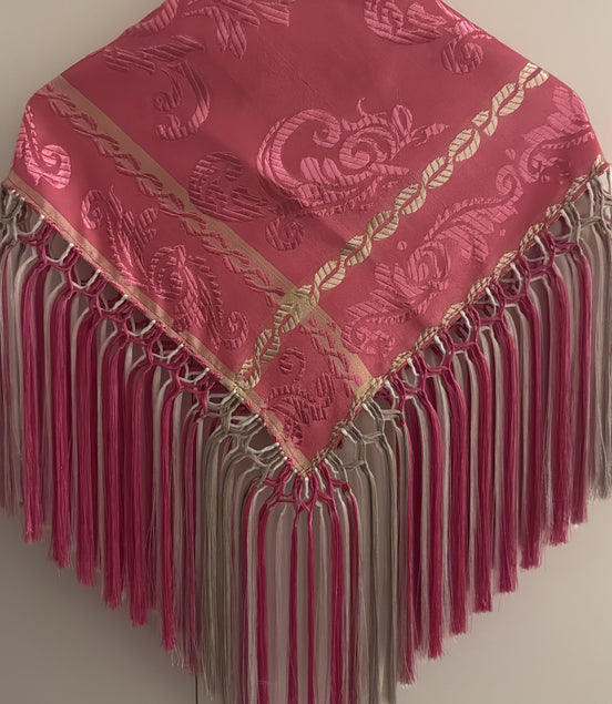 Silkesjal rosa - utsolgt