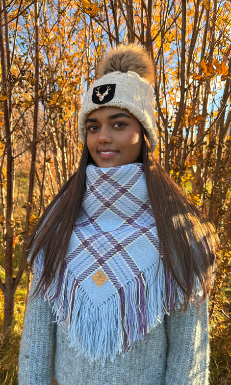 Lue i beige - utsolgt