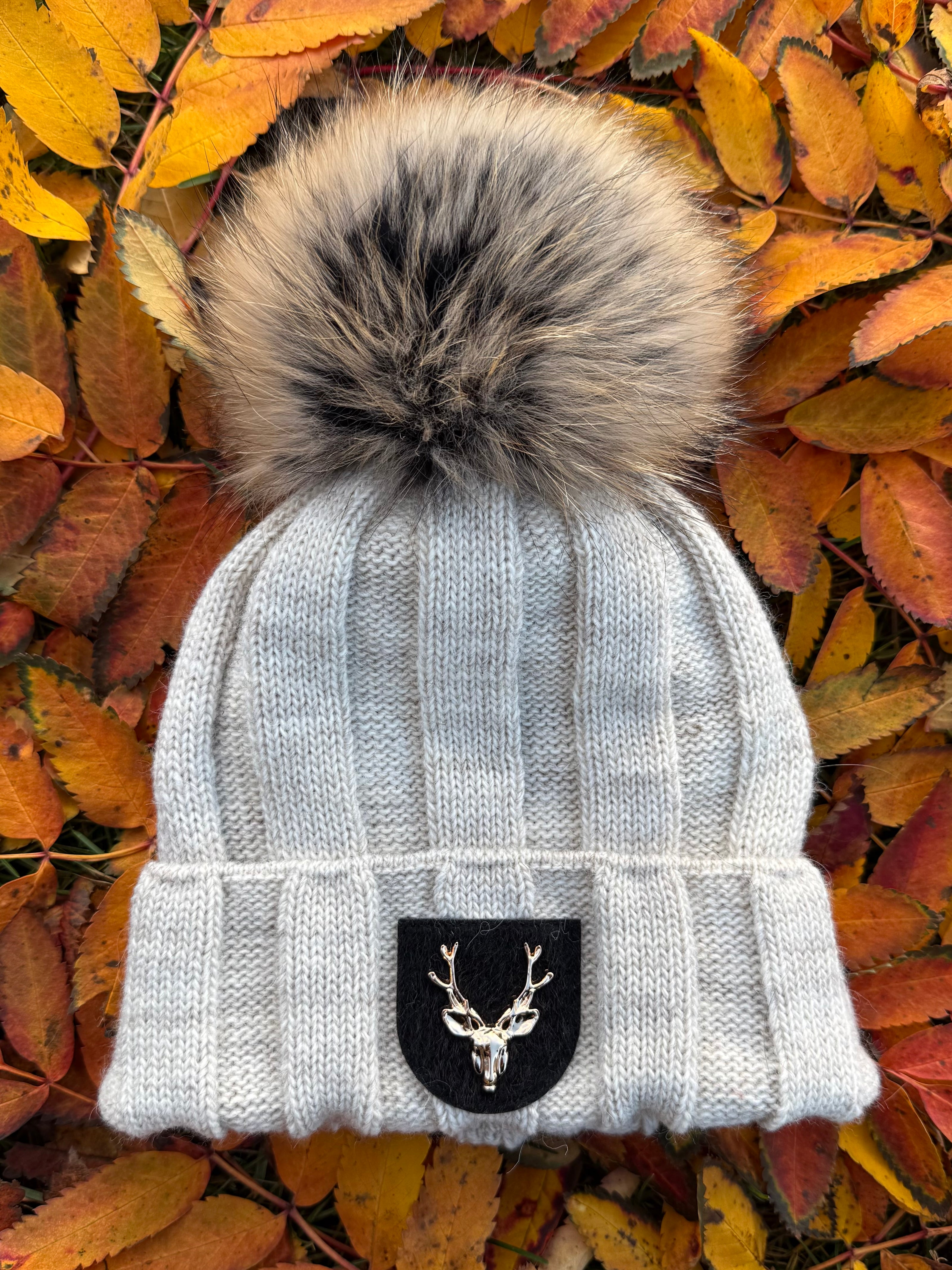 Lue i beige - utsolgt