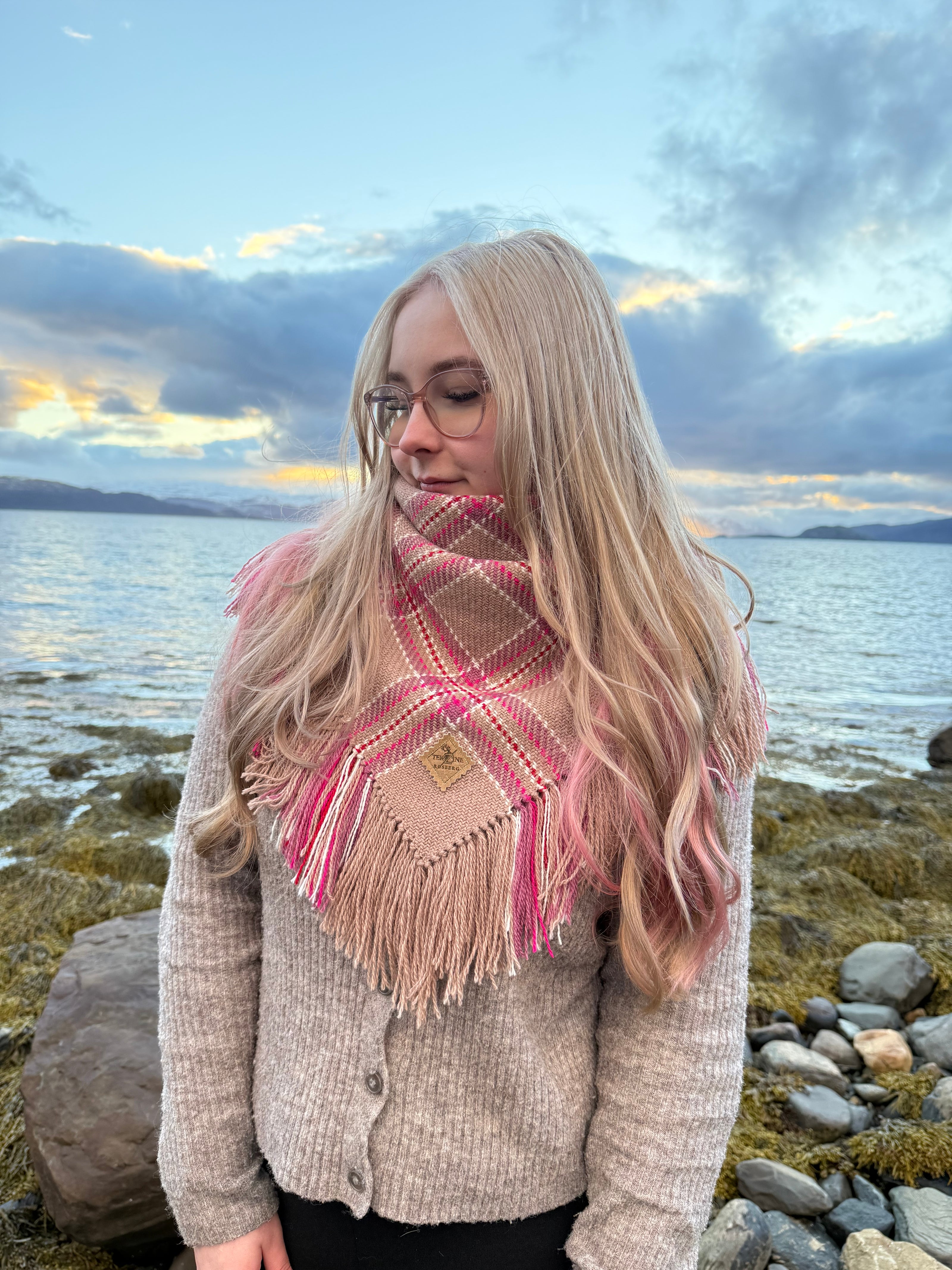 Ullsjal beige