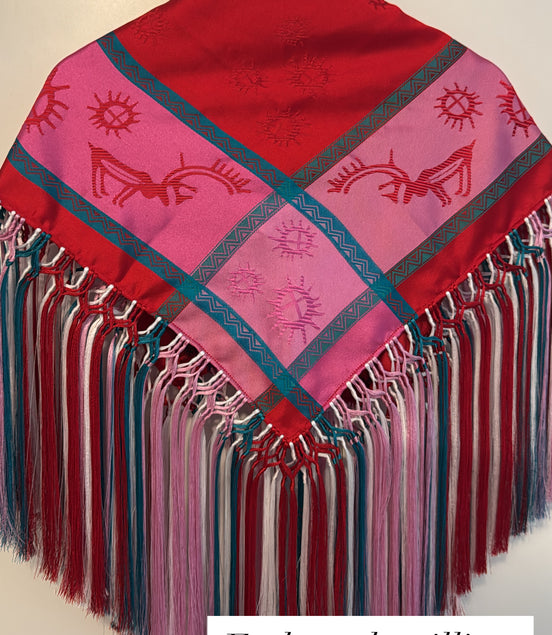 Silkesjal rød - utsolgt