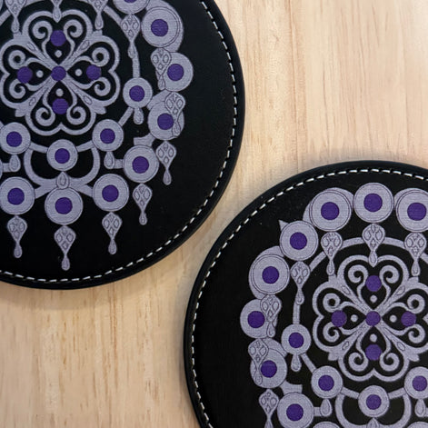 Koppunderlag sort - utsolgt