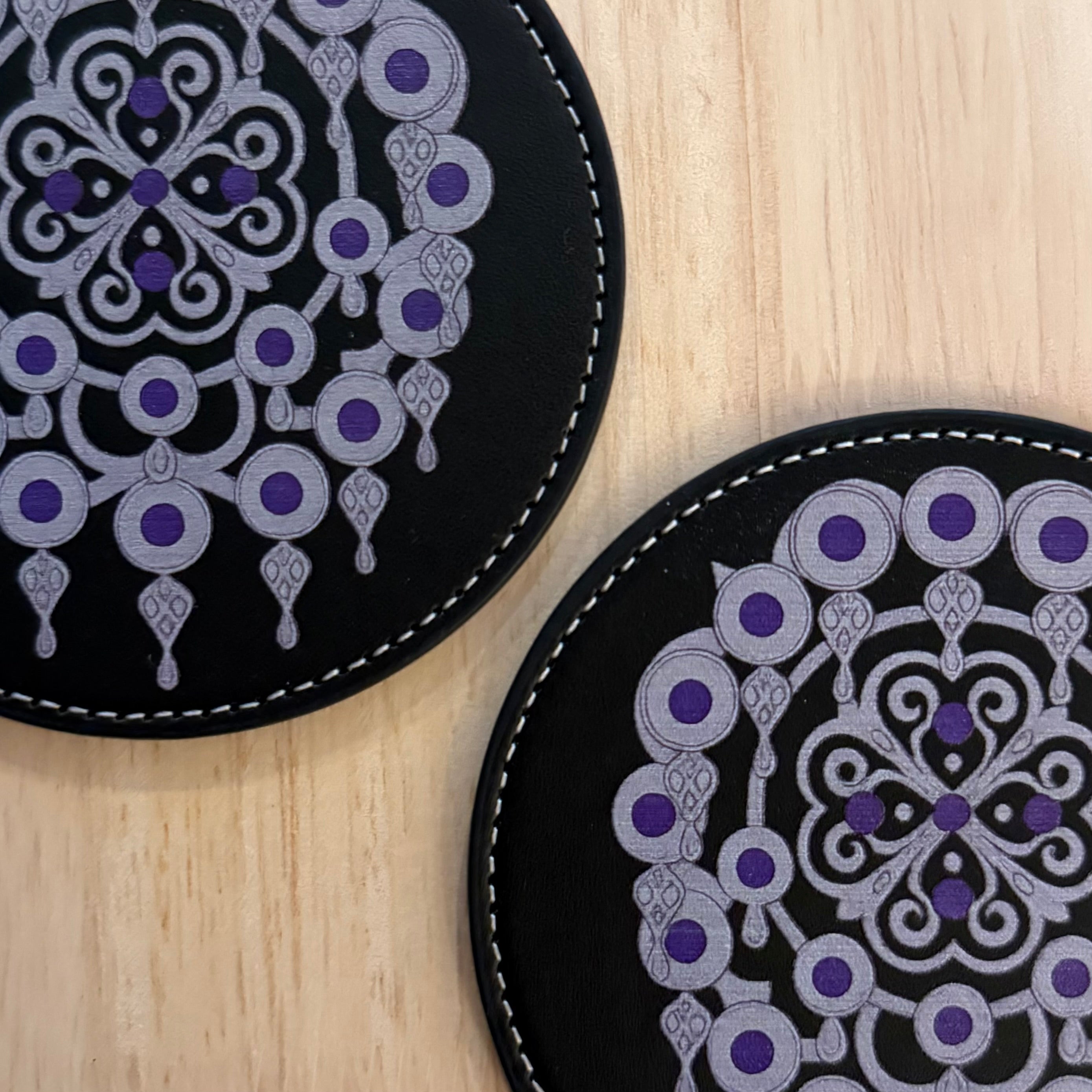 Koppunderlag sort - utsolgt