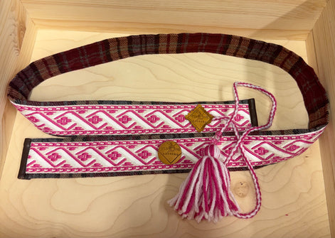 Belte rosa (voksen 102-114 cm)