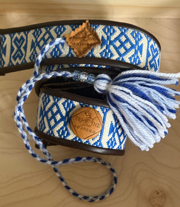 Skinnbelte blå (ungdom/voksen)
