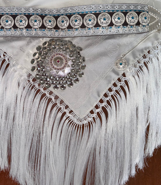 Silkesjal hvit - utsolgt