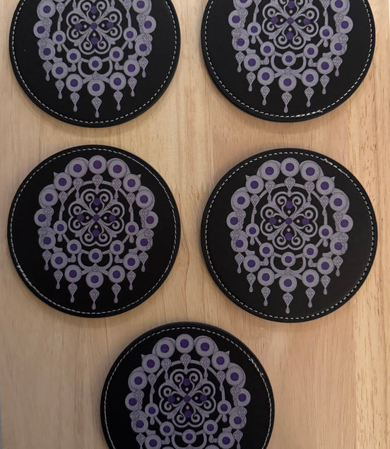 Koppunderlag sort - utsolgt