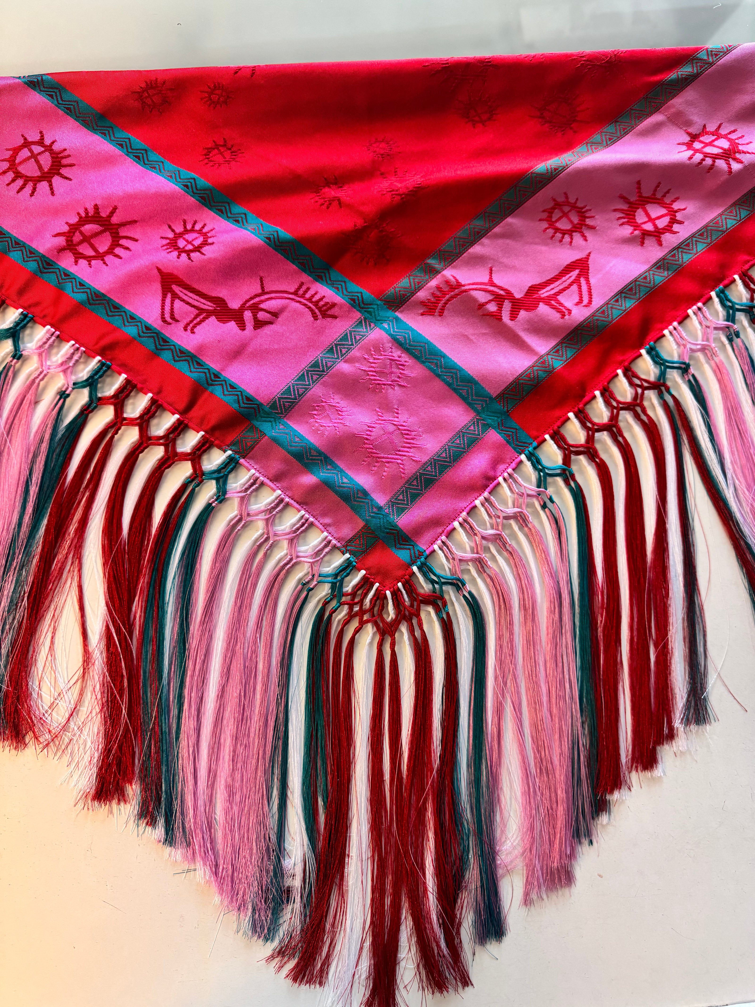 Silkesjal rød - utsolgt