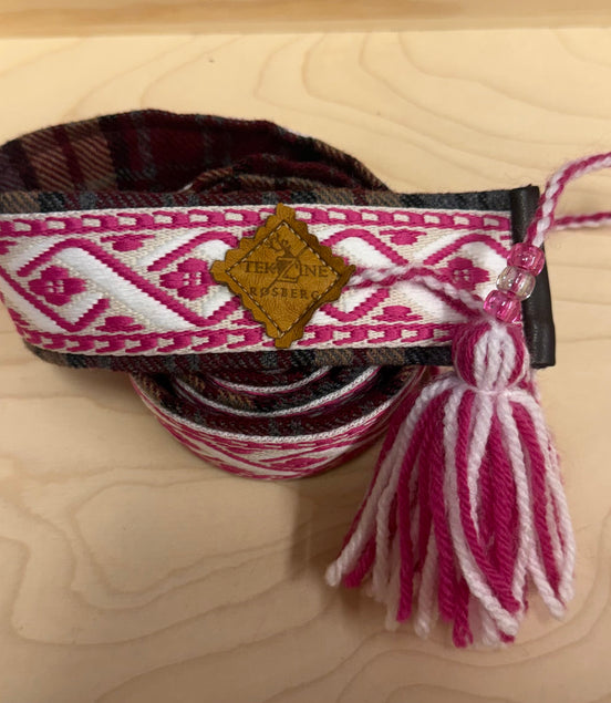 Belte rosa (voksen 102-114 cm)