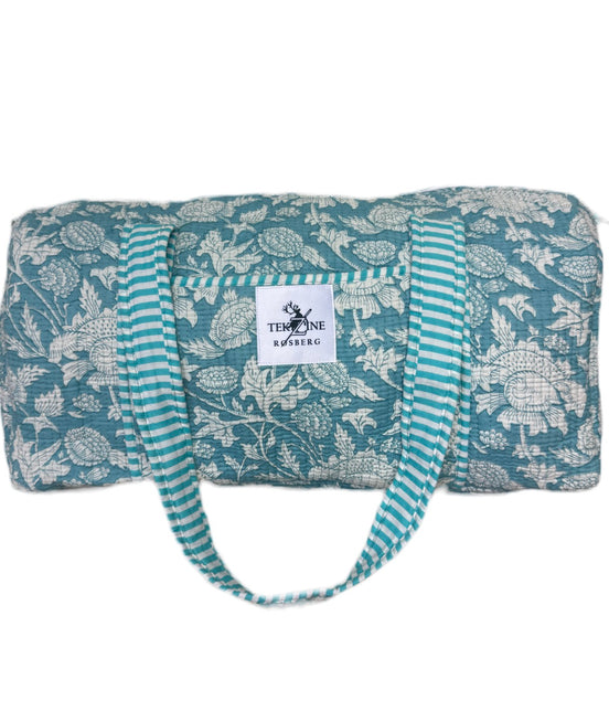 Totebag lyseblå/turkis
