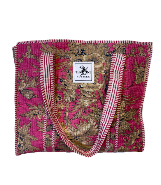 Toteveske mørkerosa