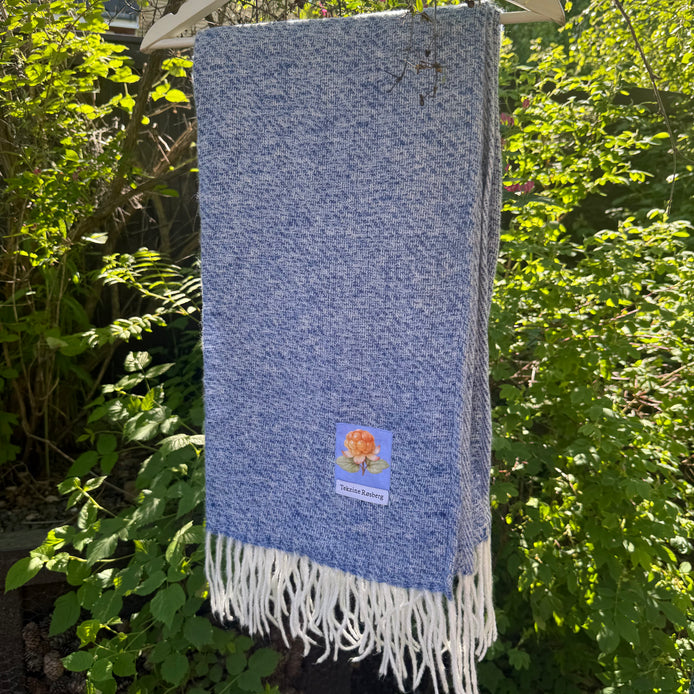 Skjerf dongeriblå
