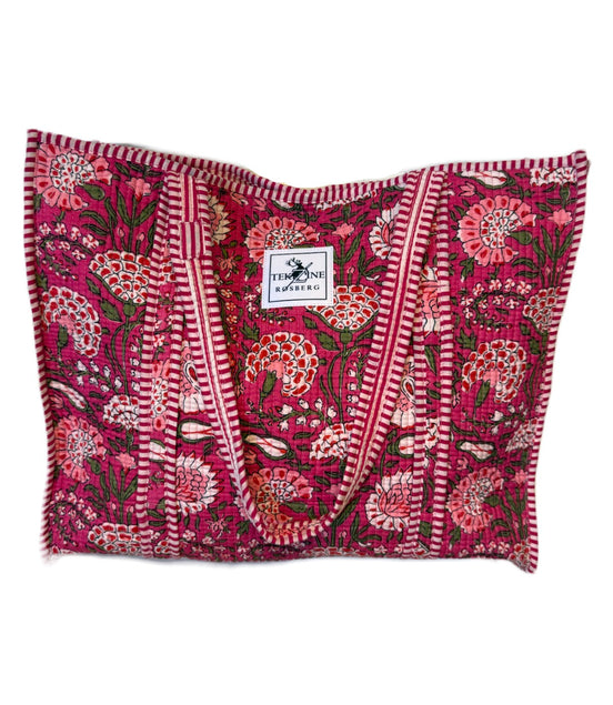 Toteveske mørkerosa