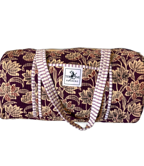 Totebag dyp burgunder