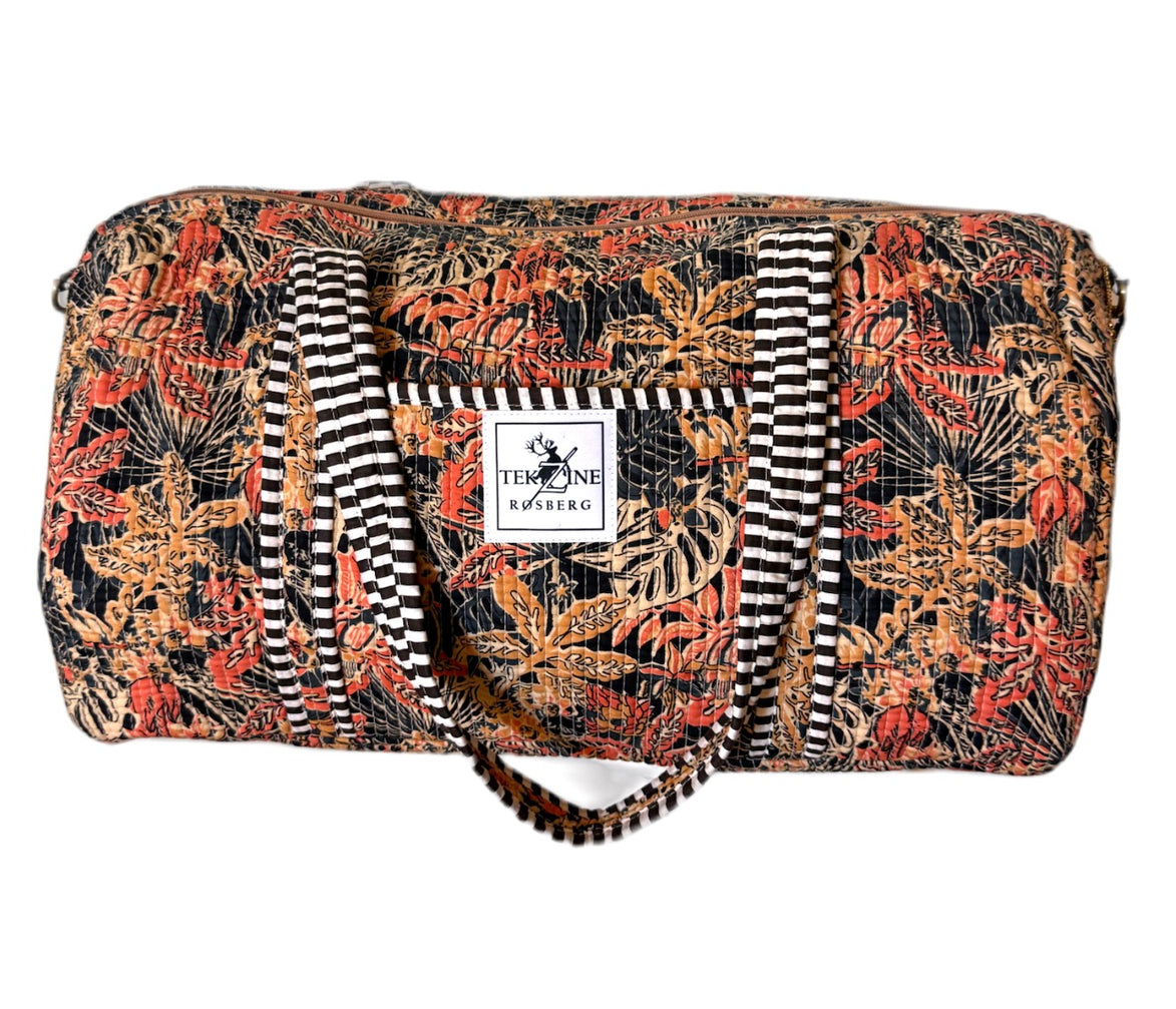 Totebag høst mix (oker/oransje)
