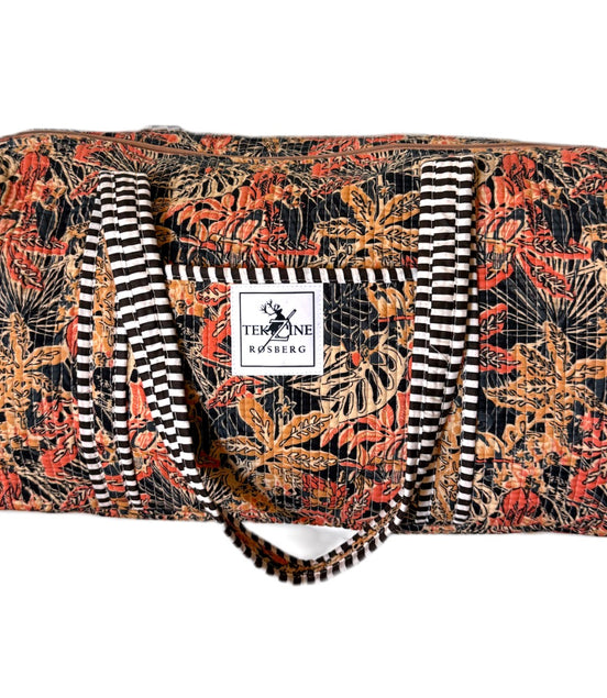 Totebag høst mix (oker/oransje)