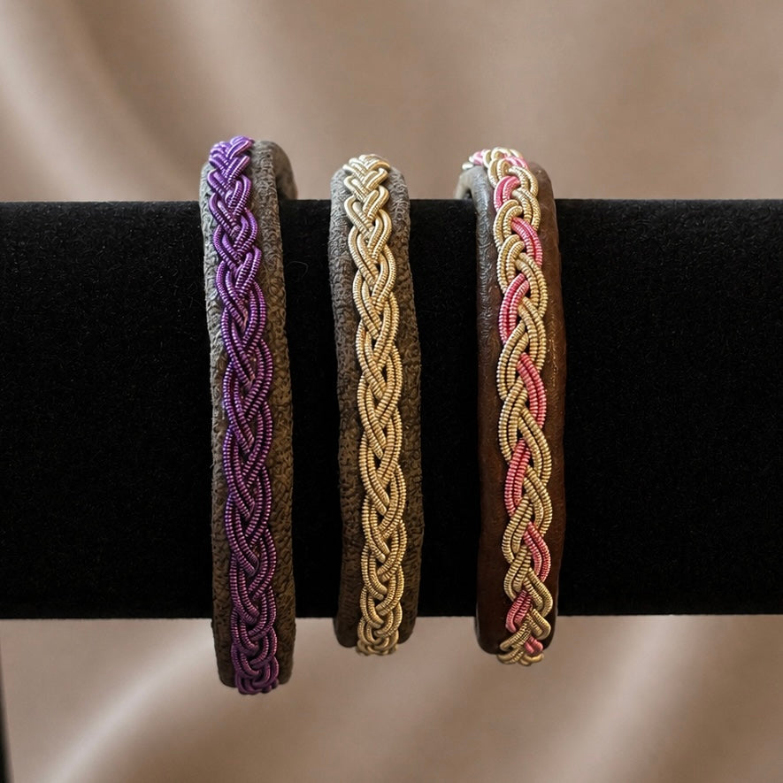 Tinntråd armbånd (bjørk)
