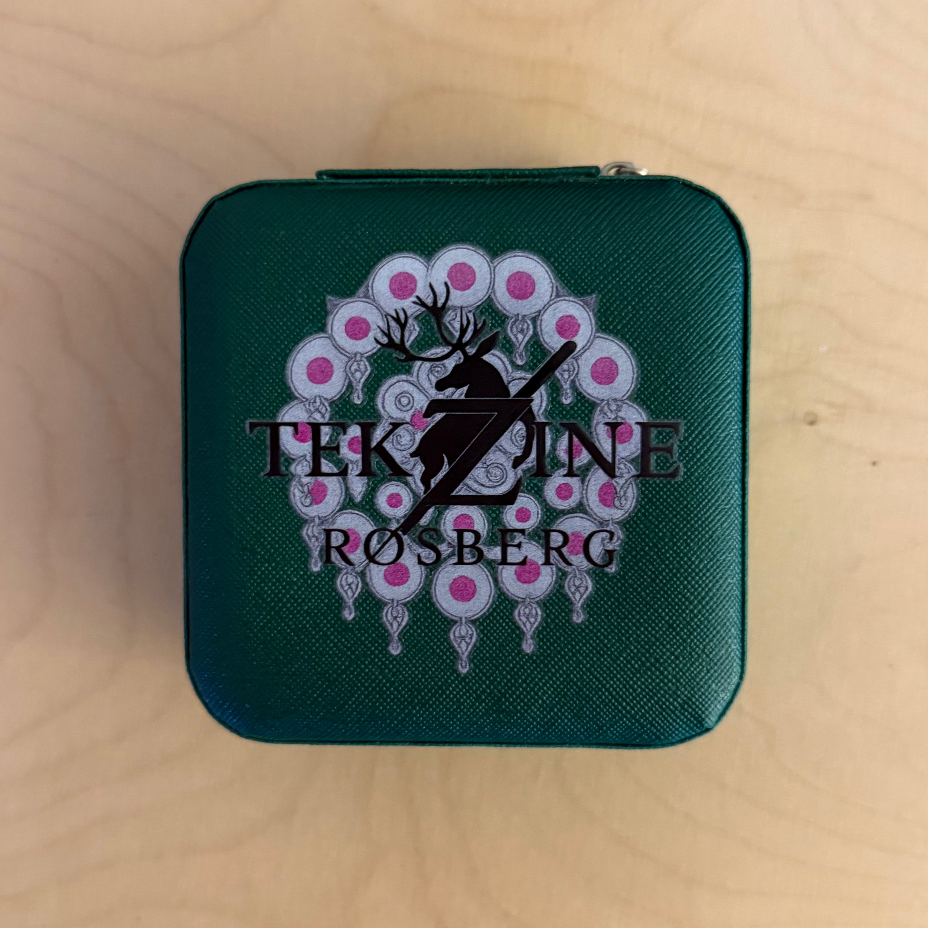 Smykkeskrin i mørkegrønn