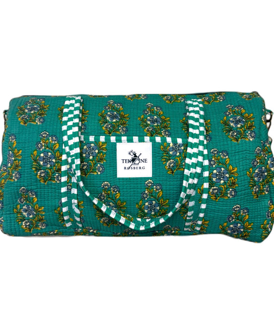 Totebag mørk turkis