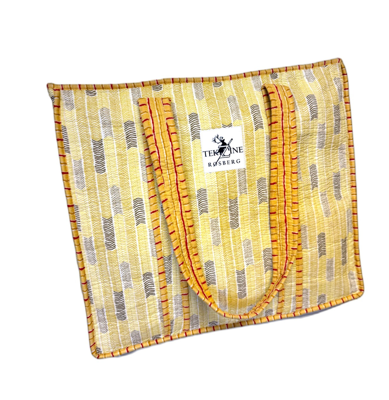 Totebag veske gul