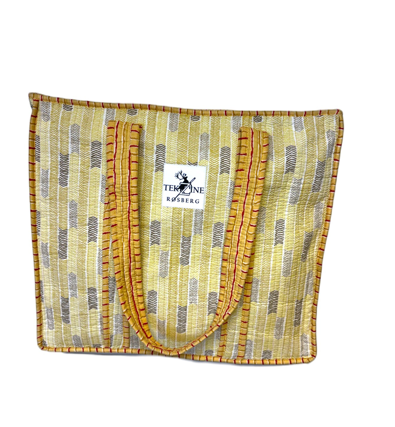Totebag veske gul