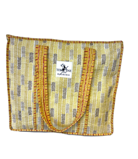 Totebag veske gul