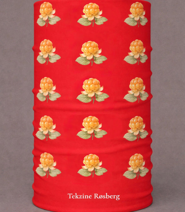 Buff - rød multebær