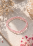 Armbånd sommer rosa