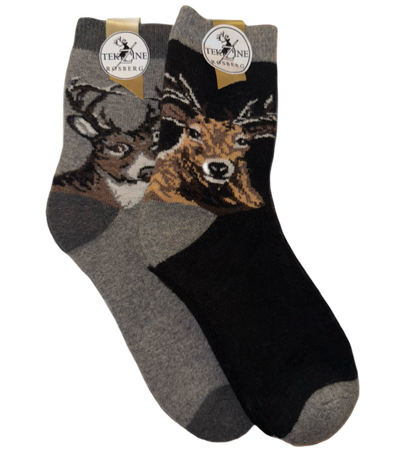 Ullsokker med motiv (str 37-44)