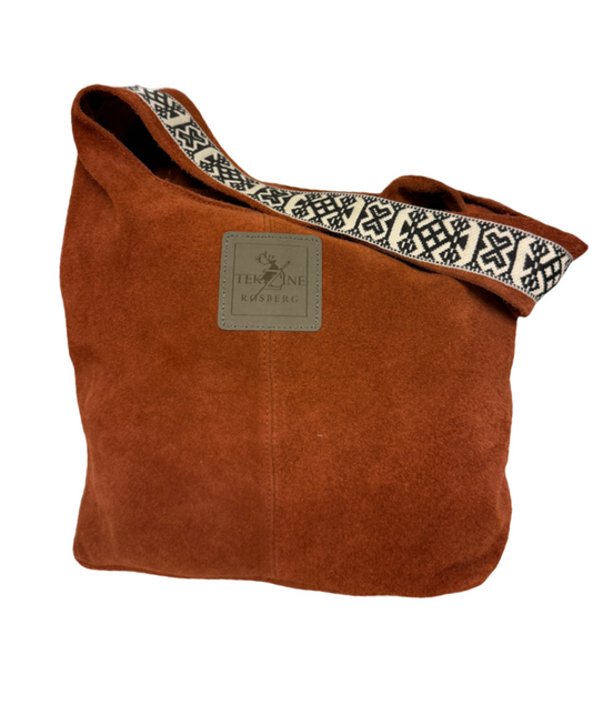 Skinnveske rust - utsolgt